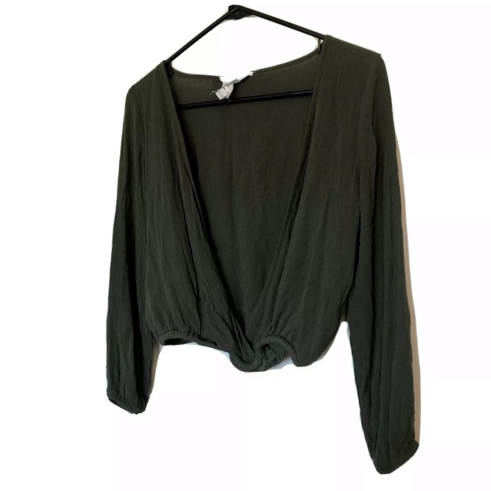 Sadie & Sage Long Sleeve Crop Top